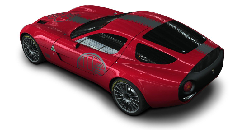 Illustration for article titled Zagato Alfa Romeo TZ3